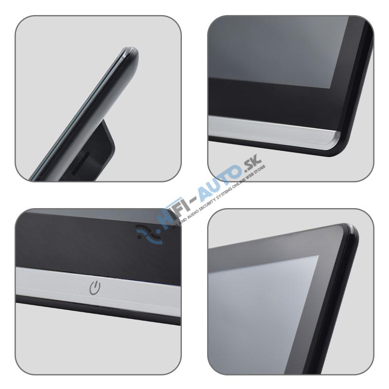 ANDROID 14” 4k 1920*1080 monitor na opierku WIFI, USB, BT, ambientné osvetlenie