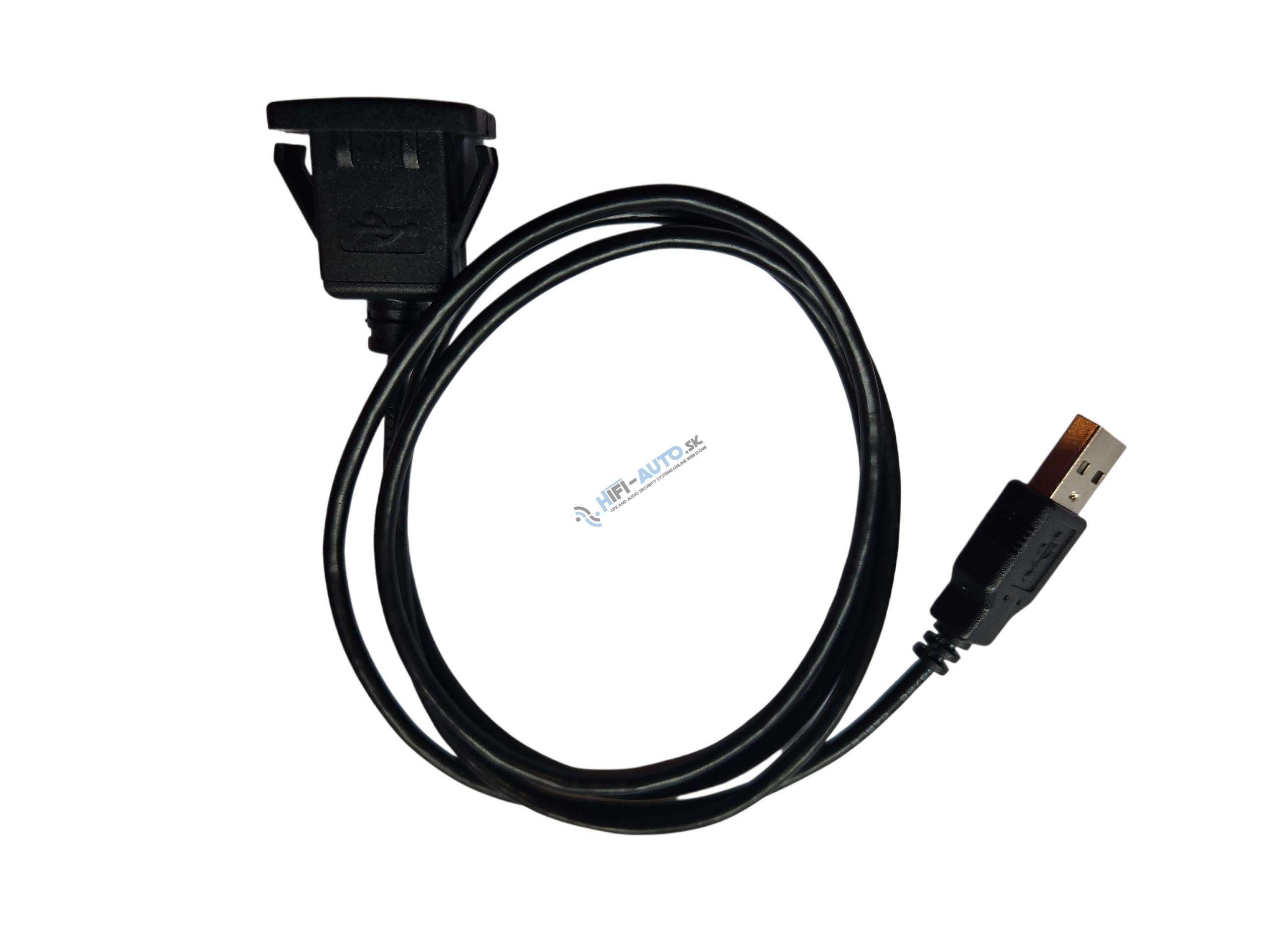 USB predlžovací kábel k autorádiu