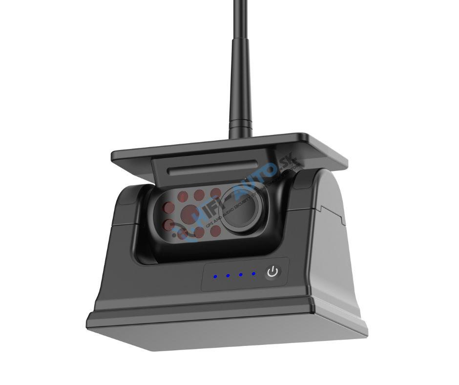 Bezdrôtový Wifi AHD set s 4 x kamerou so solárnym nabíjaním a uchytením na magnet