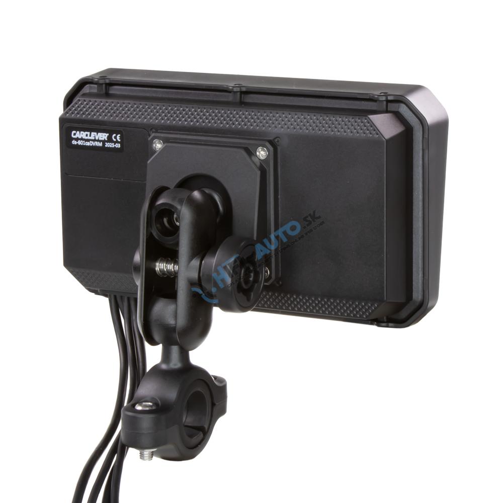Monitor 6" na motocykel s Apple CarPlay, Android auto, Bluetooth, DVR, GPS