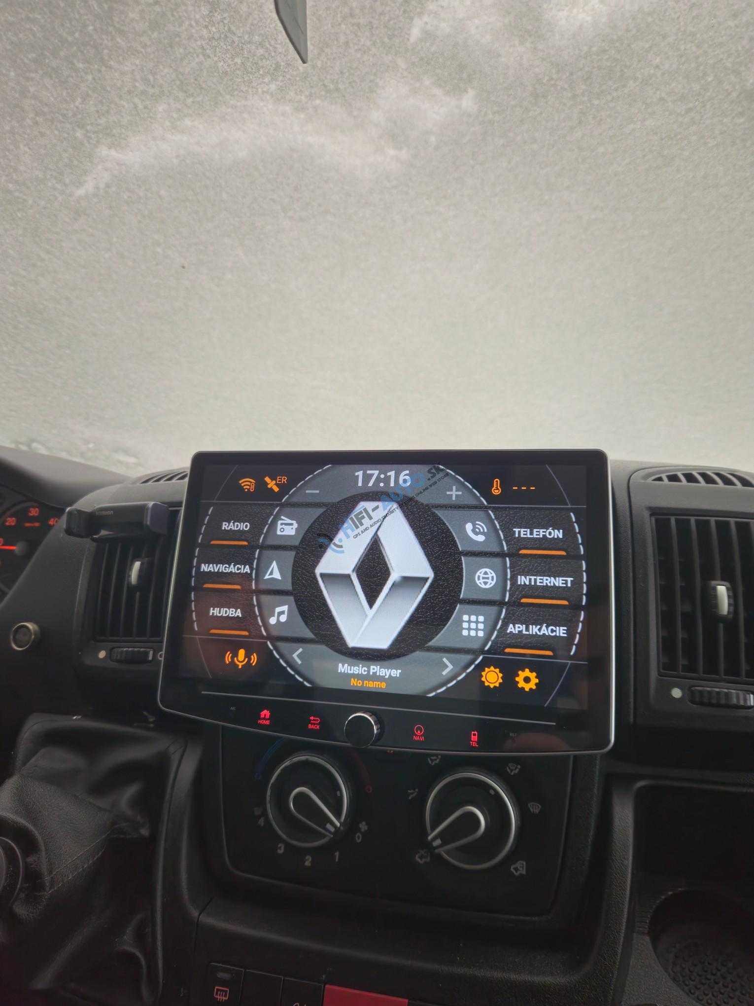 ANDROID 15 Fiat Ducato, Peugeot Boxer, Citroen Jumper autorádio 10,1" WIFI, GPS, USB