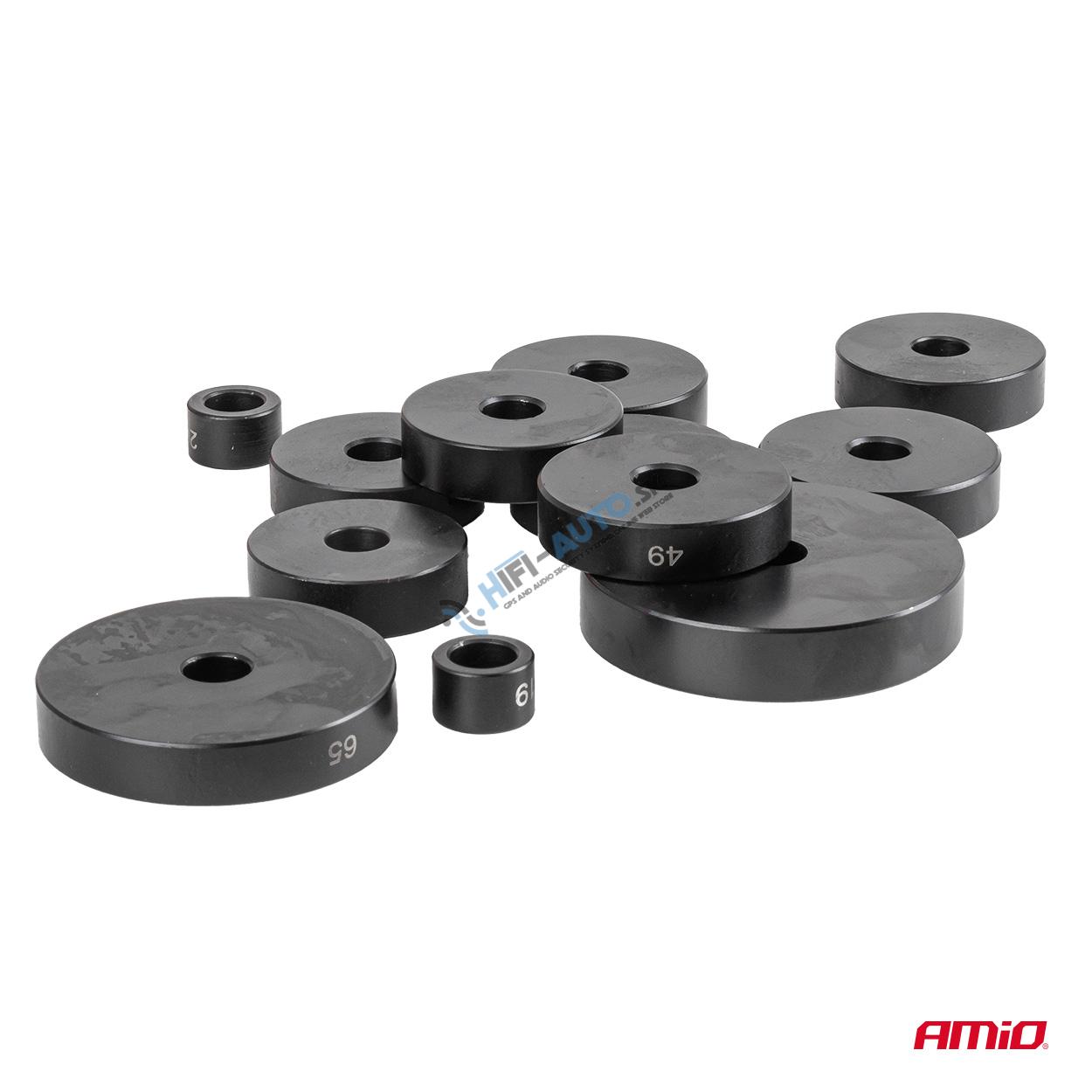 Súprava náradia na montáž a demontáž puzdier, ložísk a tesnení 52 prvkov