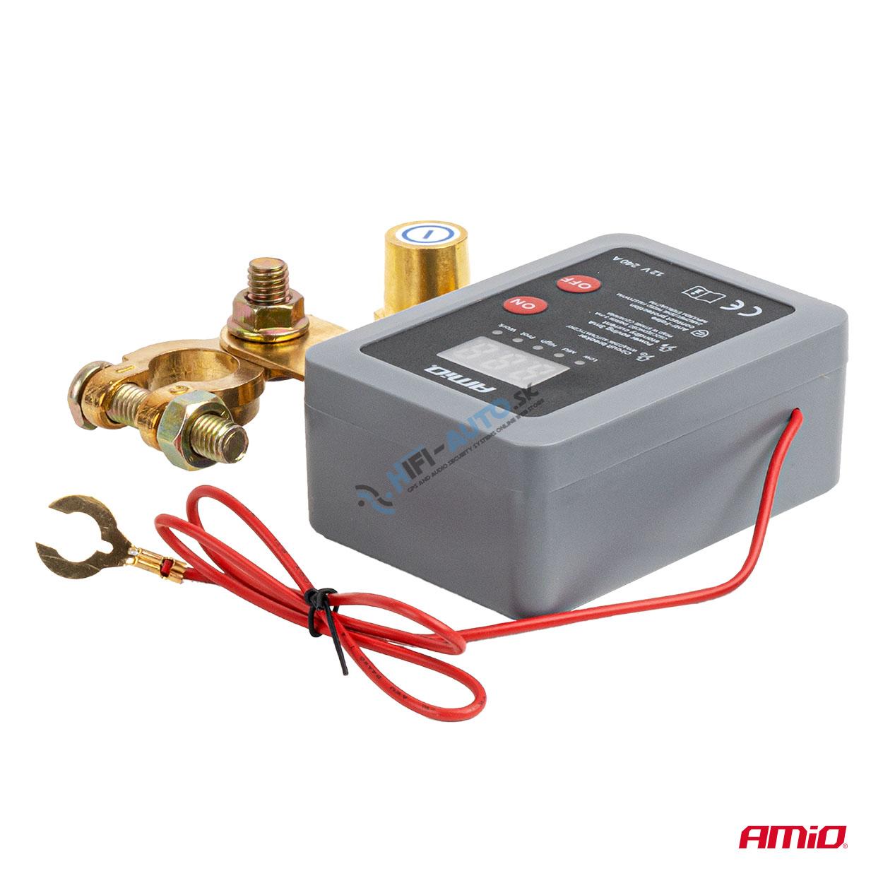 Diaľkový automatický vypínač akumulátora 12V 240A (BATT)