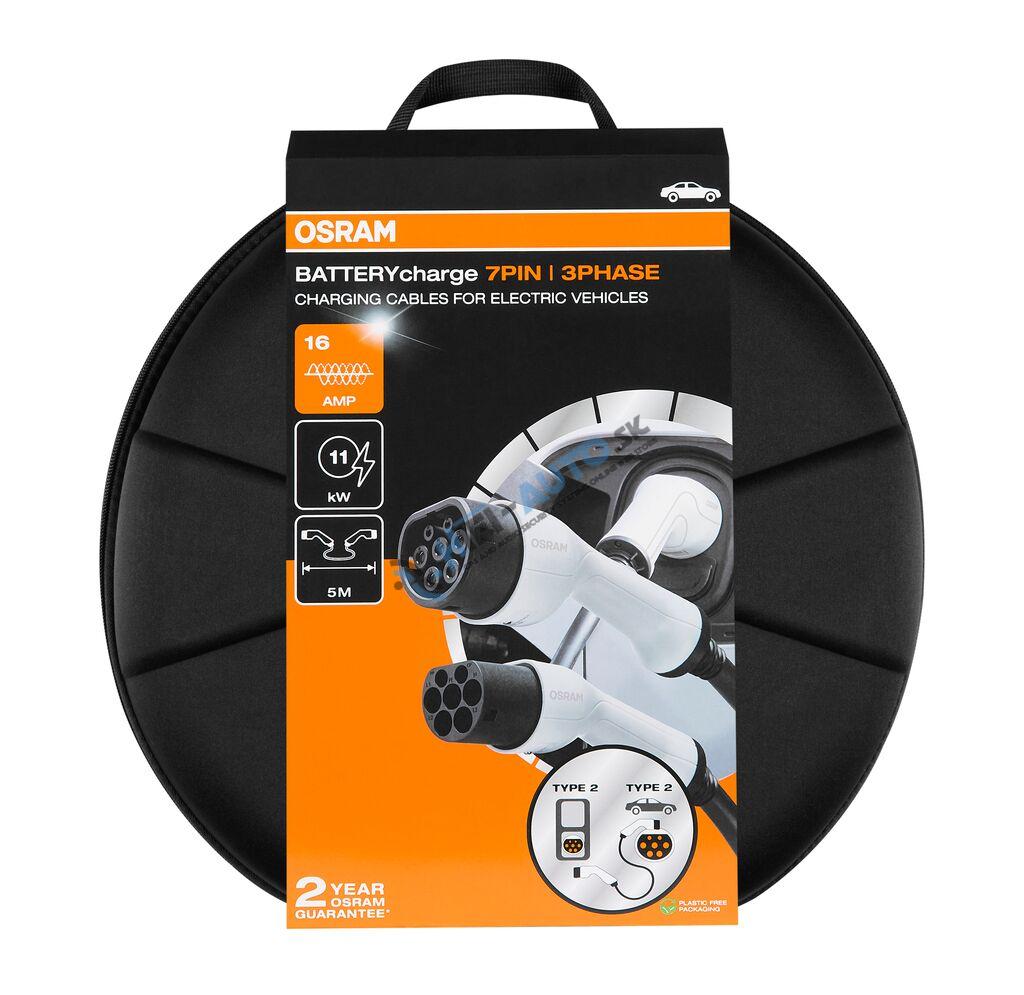 OSRAM nabíjací kábel elektromobily BATTERYcharge 7PIN | 1PHASE | 16A