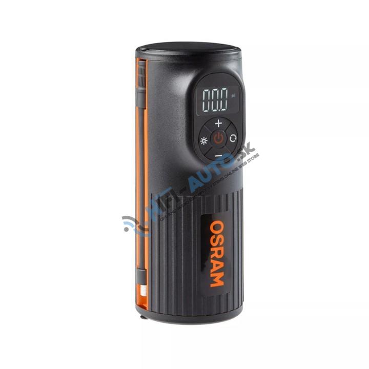 OSRAM Kompaktný akumulátorový automatický digitálny pneu kompresor