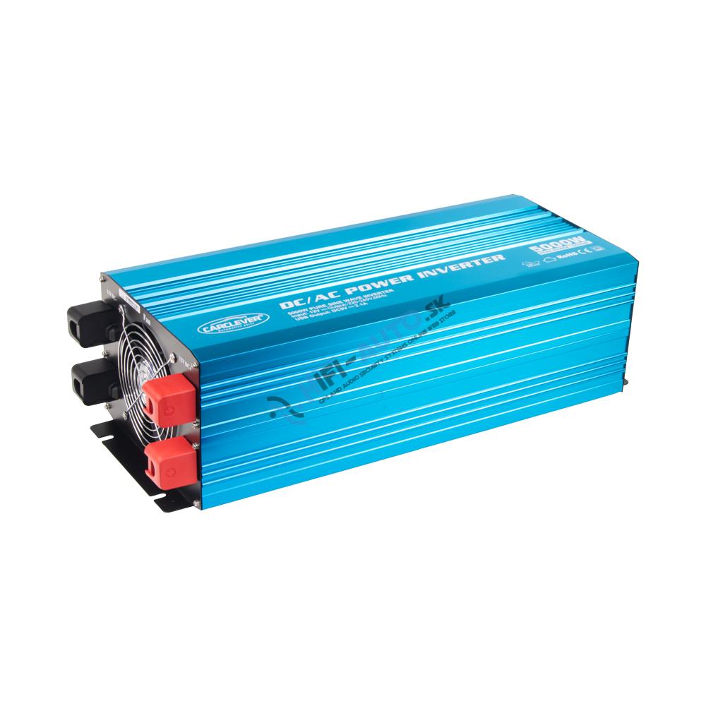 Sínusový menič napätia z 12/230V + USB, 5000W