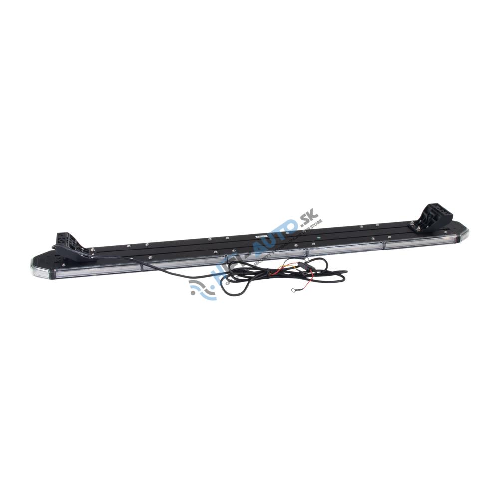 SLIM LED rampa 1133mm, oranžová, 12-24V, 306 x LED, 68W, ECE R65