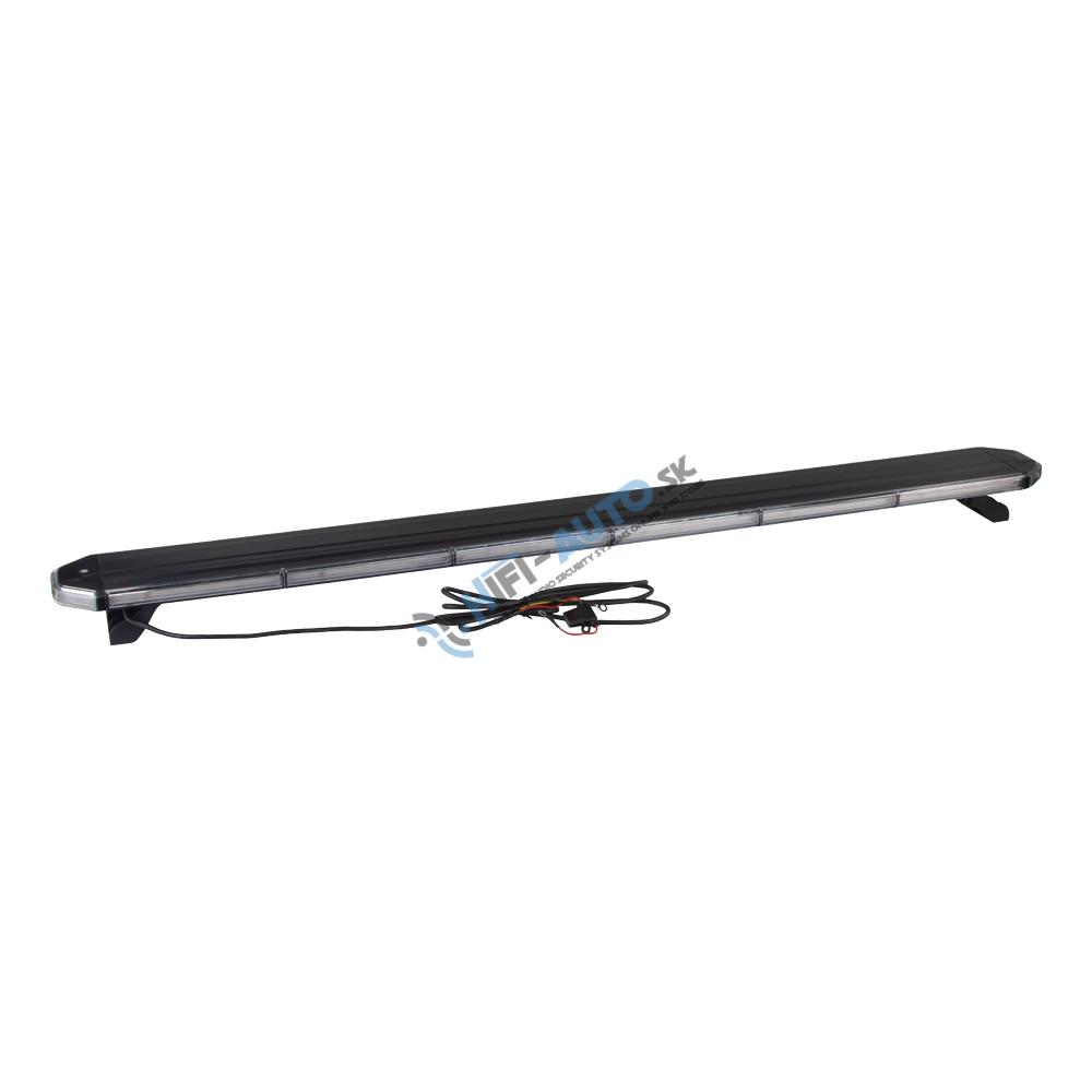 SLIM LED rampa 1336mm, oranžová, 12-24V, 360 x LED, 76W, ECE R65
