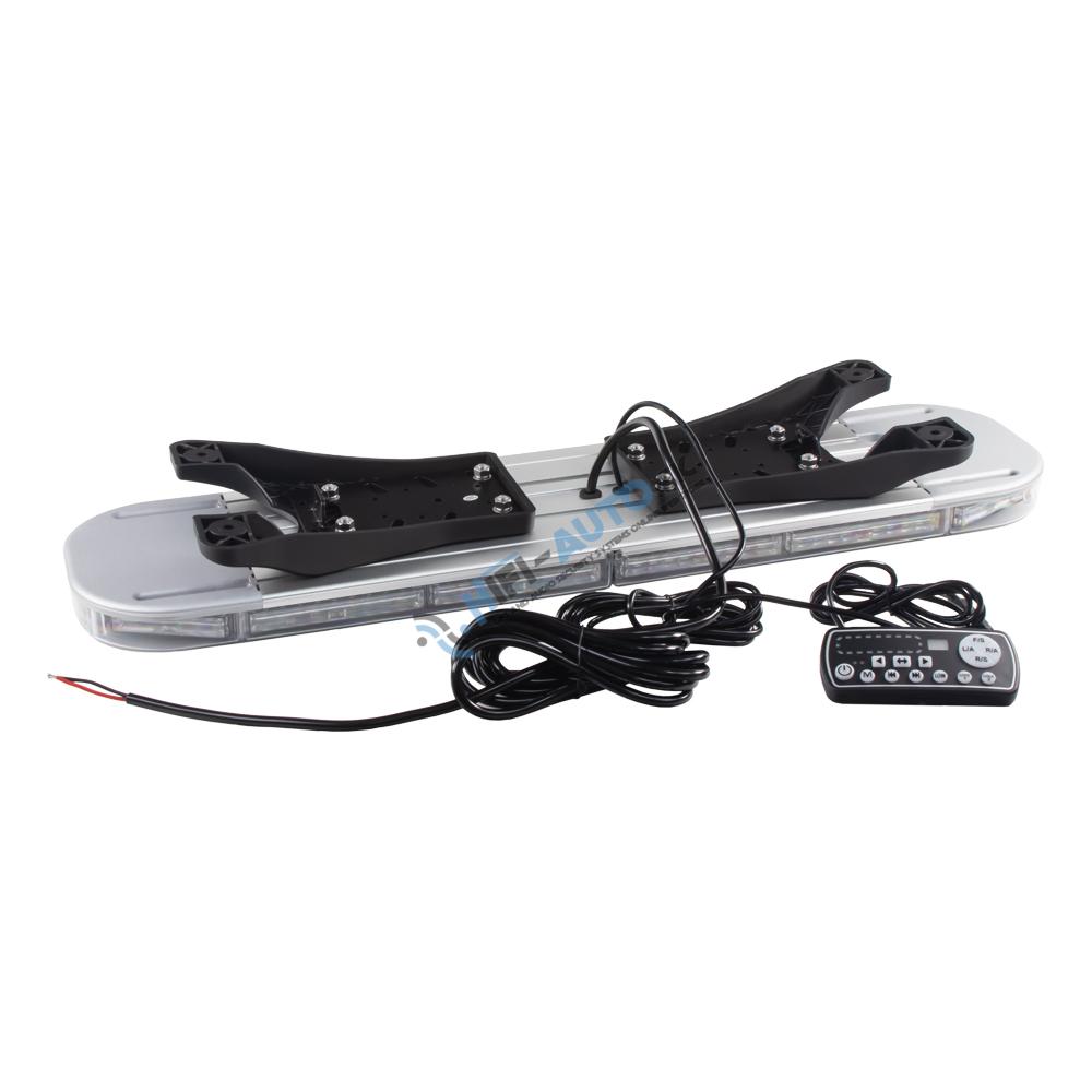 LED rampa 834mm, modrá, 12-24V, ECE R65