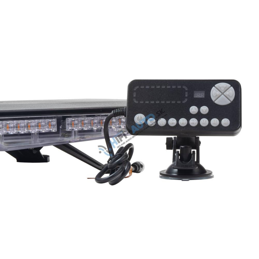 LED rampa 1768mm, oranžová, 12-24V, 228xLED, ECE R65