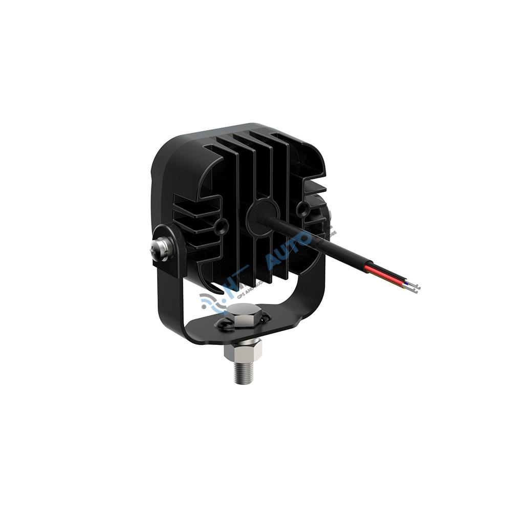 PREDATOR 4x3W LED, 12-24V, modrý, ECE R65 na U držiaku