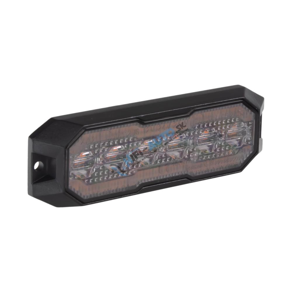 PROFI výstražné/bočné LED svetlo, oranžové + oranžové, 12-24V, ECE R65