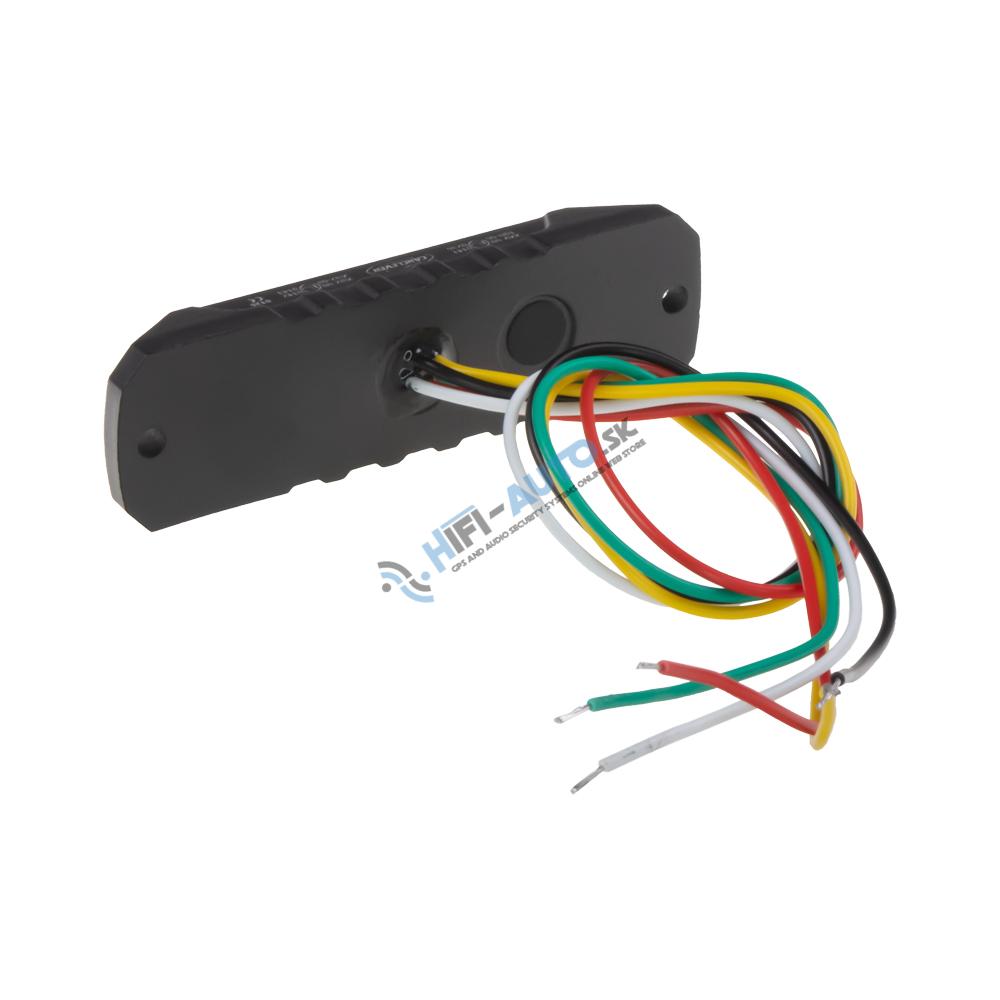 PROFI výstražné LED svetlo vonkajšie, modré, 12-24V, ECE R65