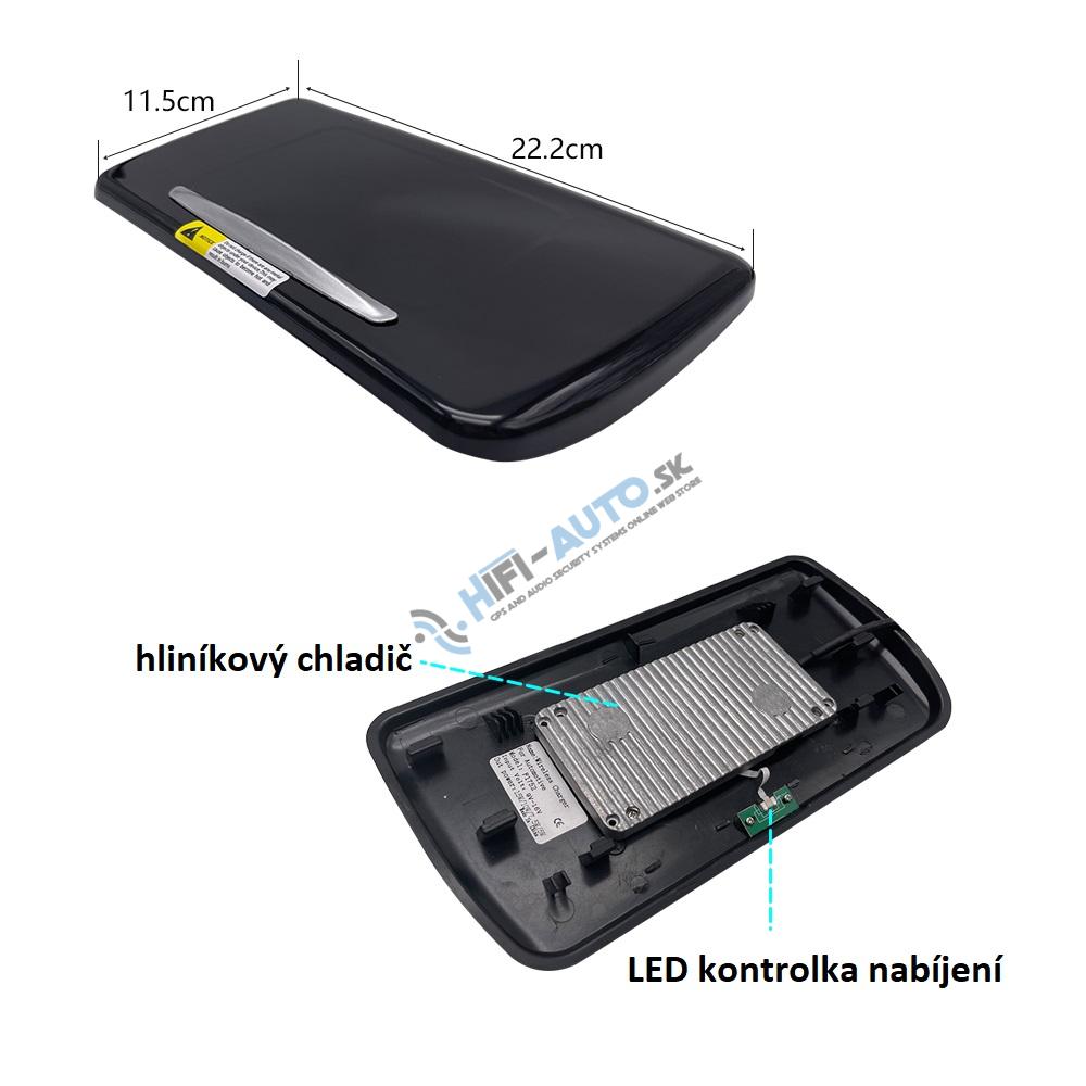 Qi indukčná nabíjačka telefónov BMW 5 (F10/F11/F18)