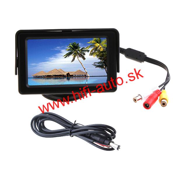 4,3" farebný monitor + cúvacia kamera TMX-05