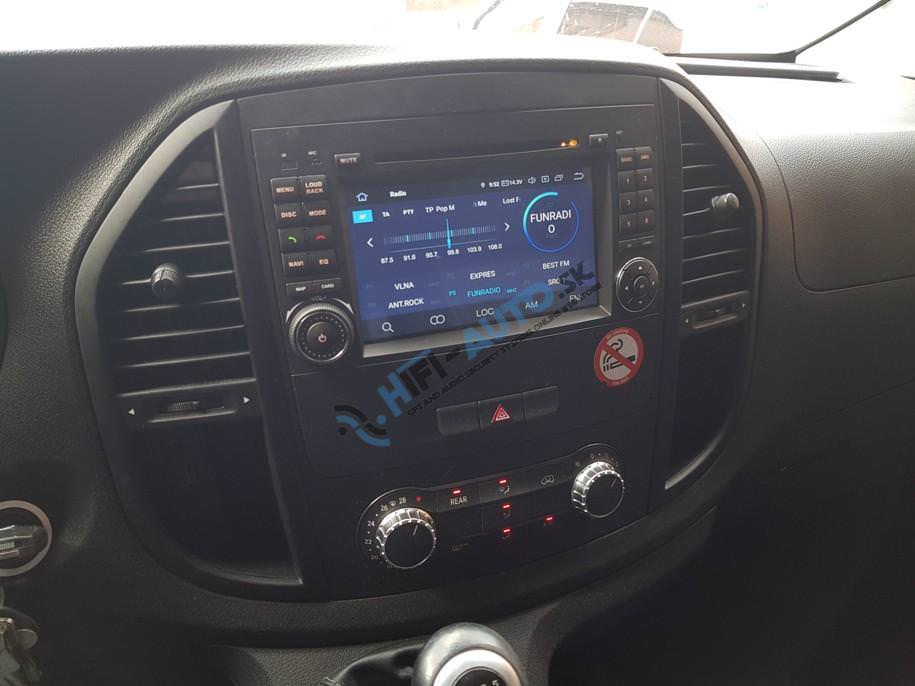 ANDROID 14 Mercedes A, B, Vito,... autorádio
