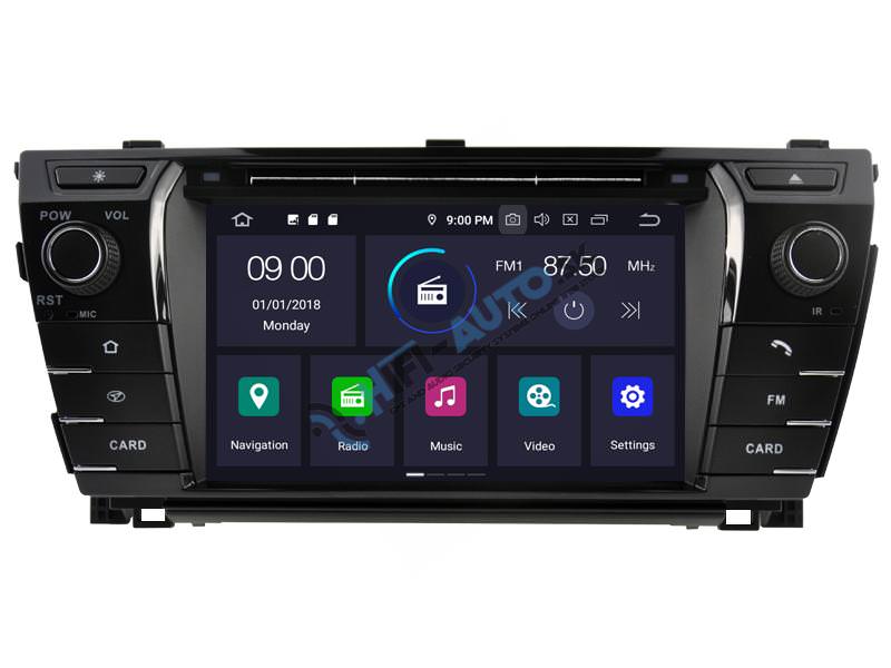 ANDROID 14 Toyota Corolla autorádio