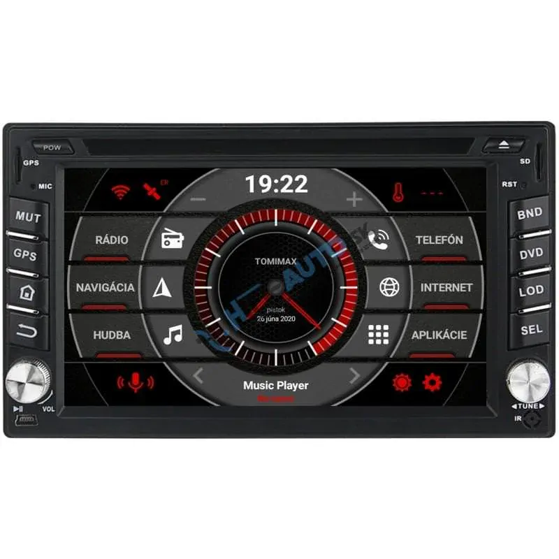 ANDROID 14 2DIN autorádio WIFI, GPS, USB