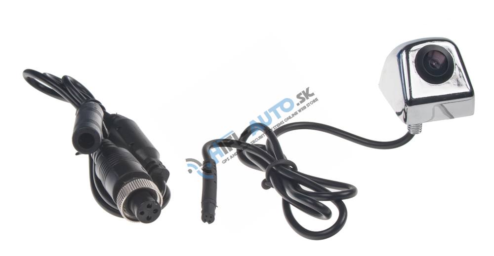 AHD 720 mini kamera 4PIN strieborná, PAL vonkajšia