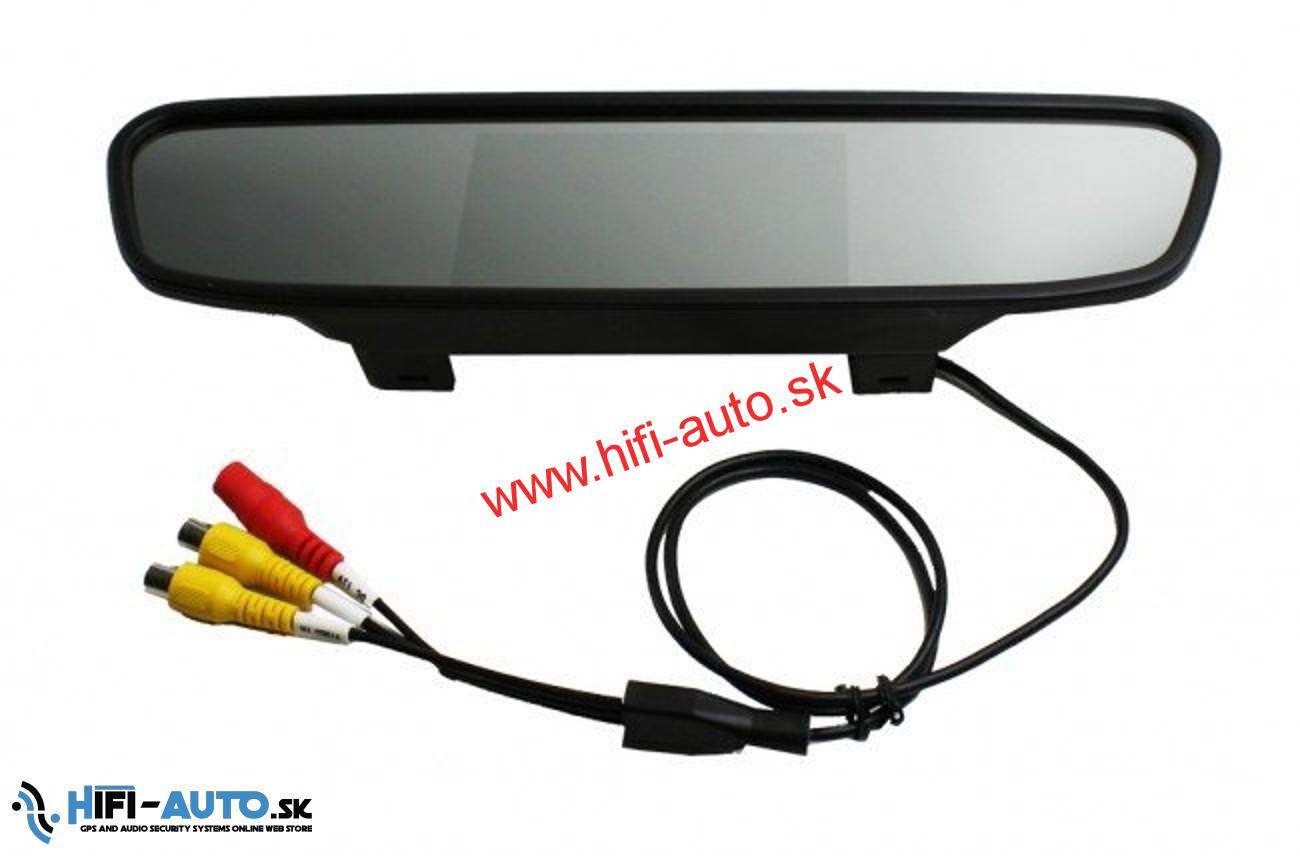 4,3" LCD monitor v spätnom zrkadle + cúvacia kamera TMX-05