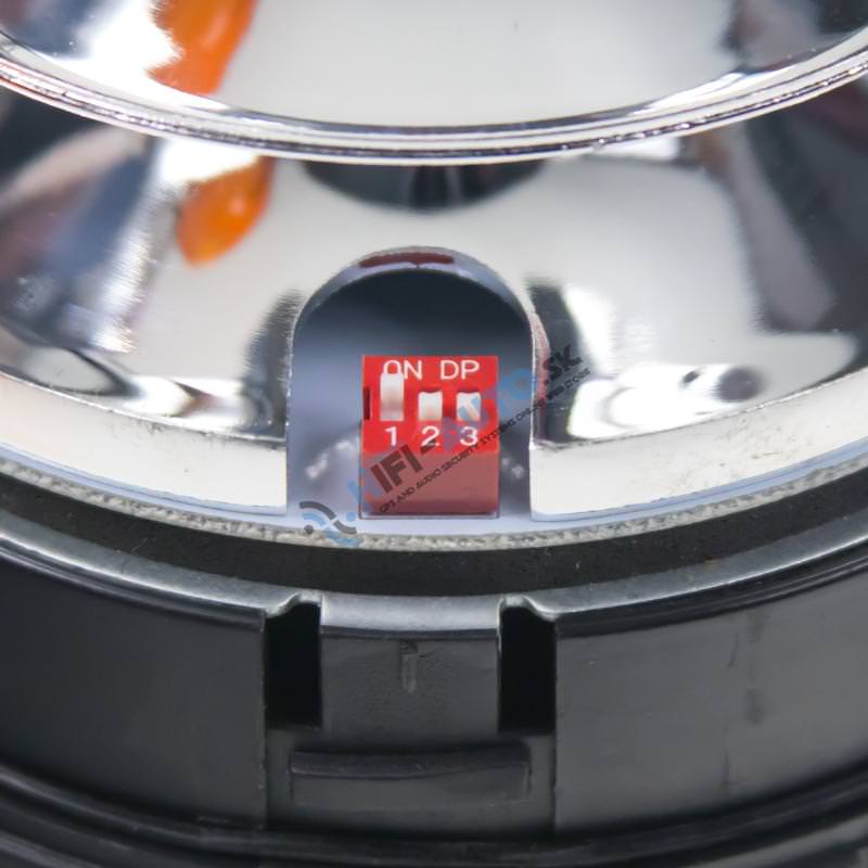 LED maják, 12-24V, 24x3W oranžový, magnet, ECE R65