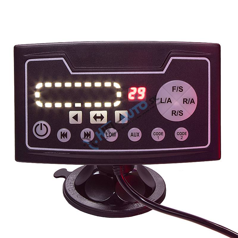 LED rampa 1172 mm, modrá, 12-24V, 144x5W, ECE R65