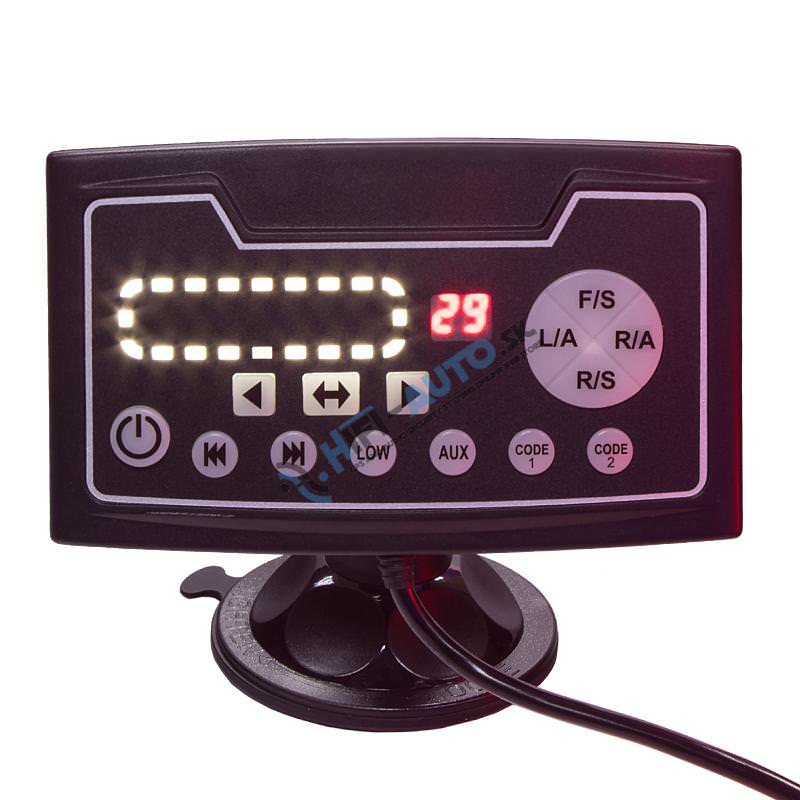 LED rampa 1496 mm, oranžová, 12-24V, 162x1W, ECE R65