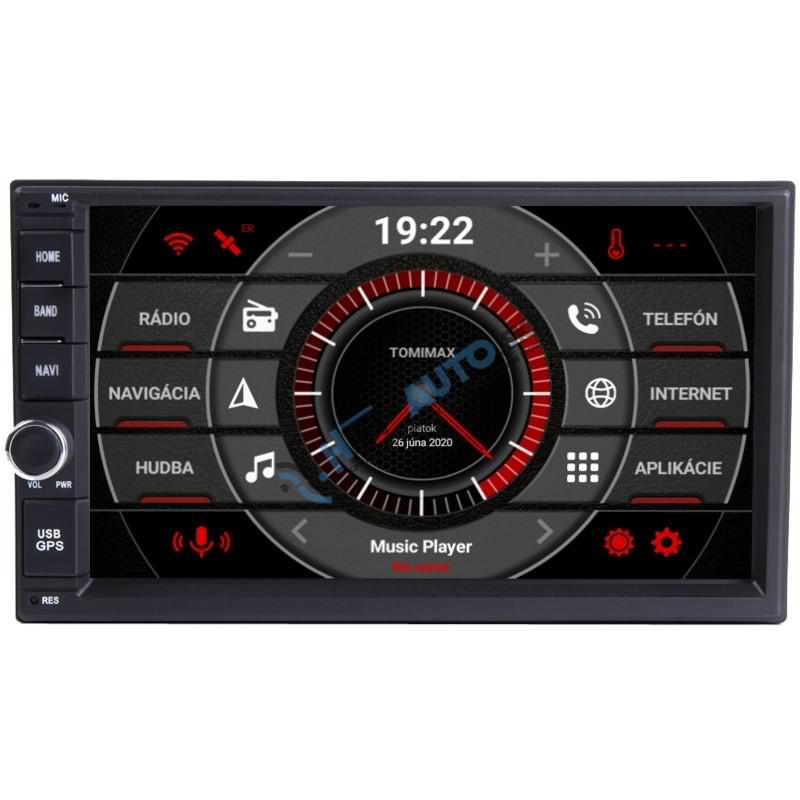 ANDROID 14 2DIN autorádio WIFI, GPS, USB