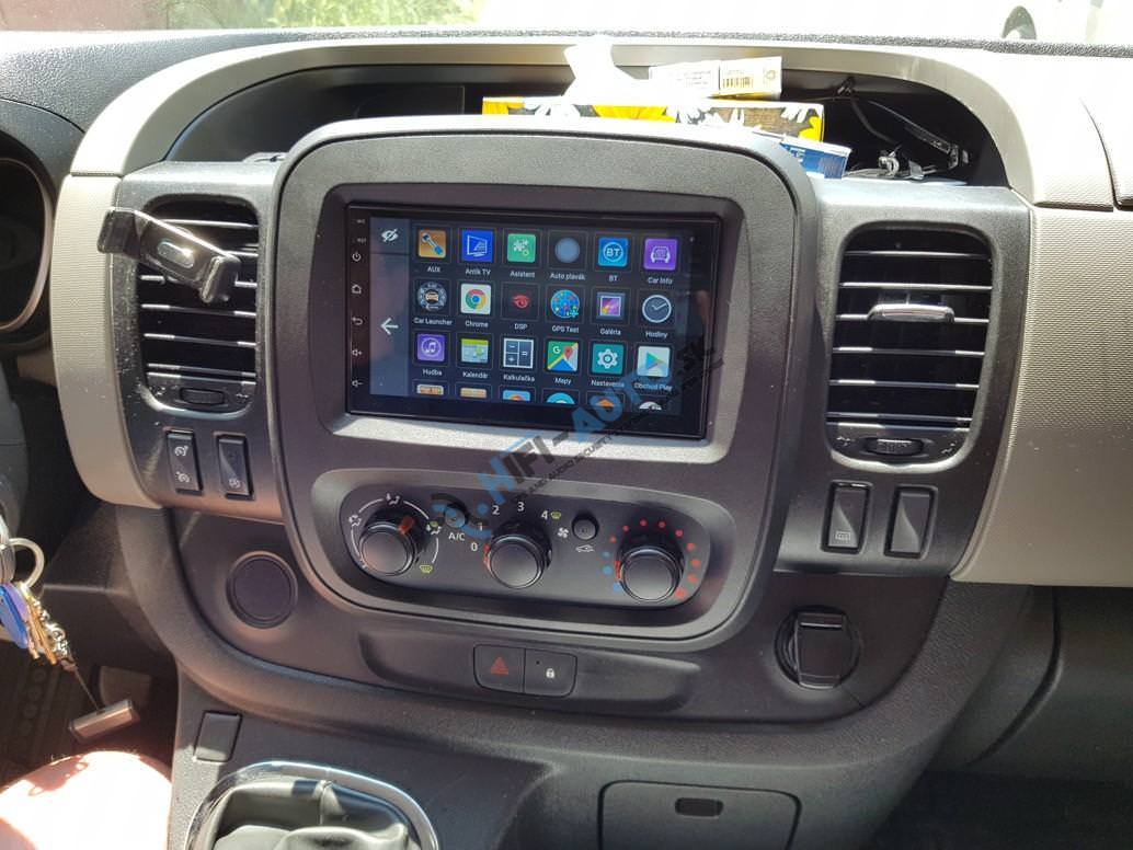 ANDROID 14 Renault Trafic, Opel Vivaro, Fiat Talento autorádio