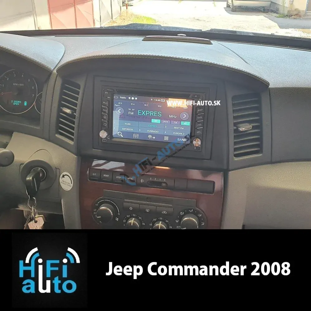 ANDROID 14 Jeep autorádio