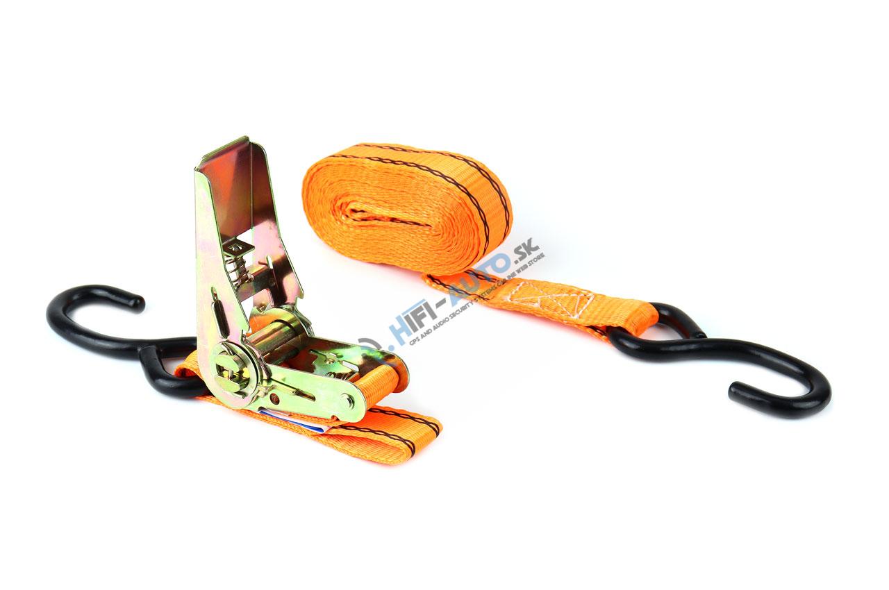 Upínacie pásy s račňou 700kg 25mm 4,5m 4ks BELT-03