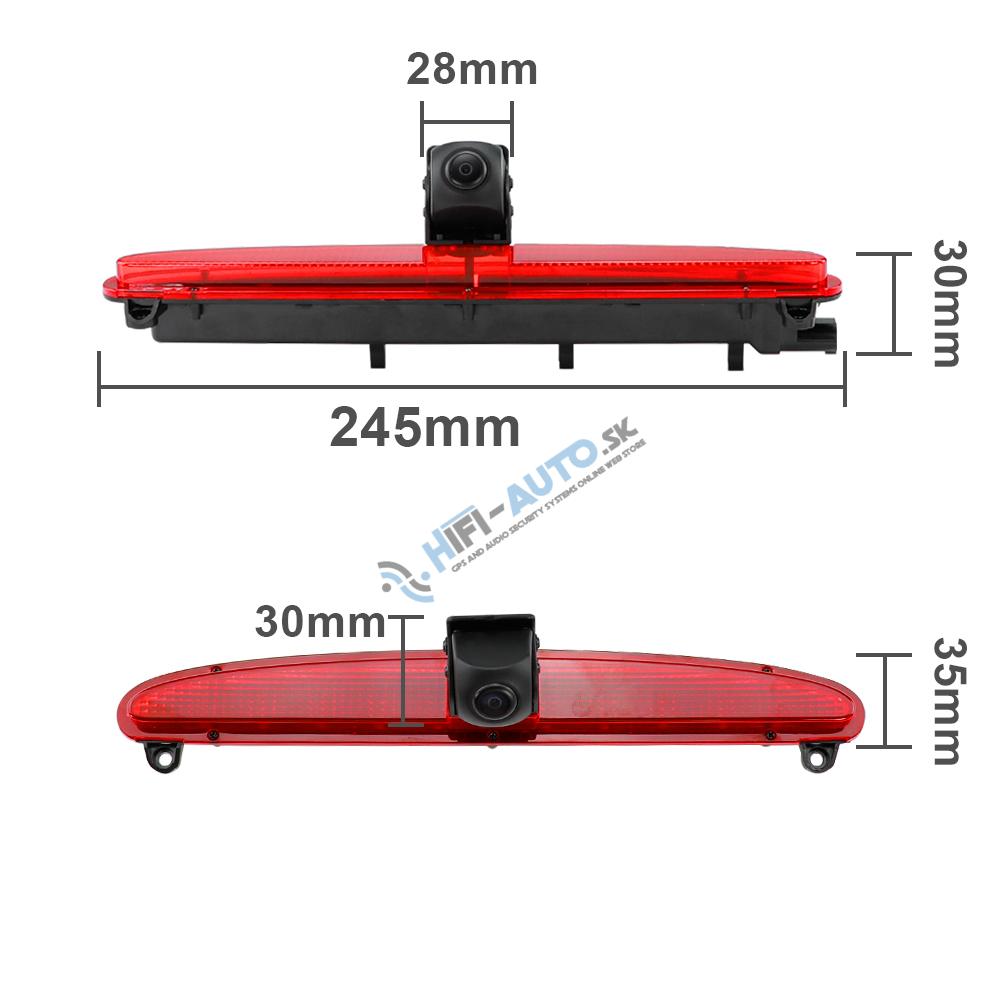 Cúvacia kamera Iveco Daily 2015- SONY  - verzia 2