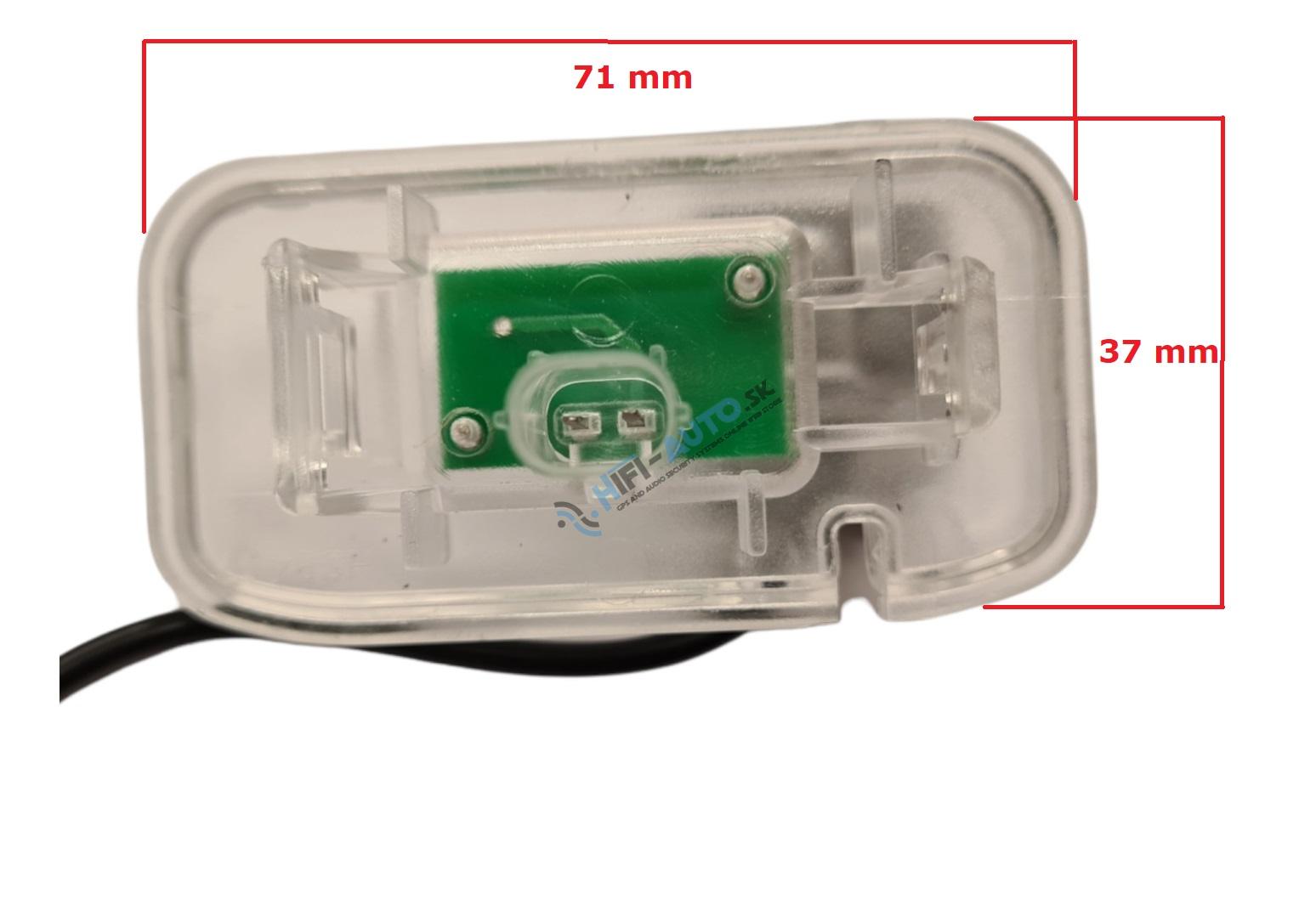 Cúvacia kamera TOYOTA LAND CRUISER LED - verzia 2