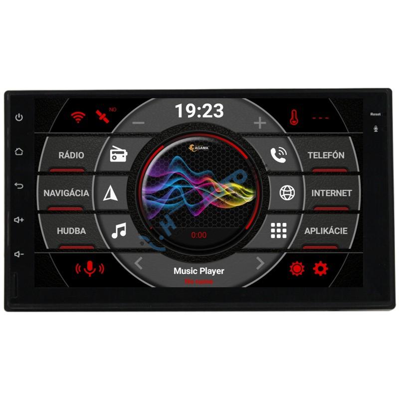 ANDROID 14 2DIN autorádio SLIM