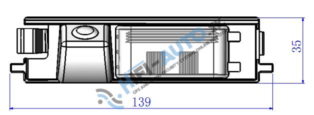 Cúvacia kamera TOYOTA RAV4 