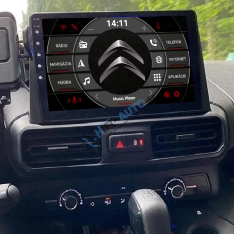 ANDROID 14 Citroen Berlingo autorádio