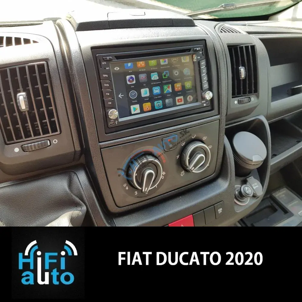 ANDROID 14 Fiat Ducato do 2022 autorádio