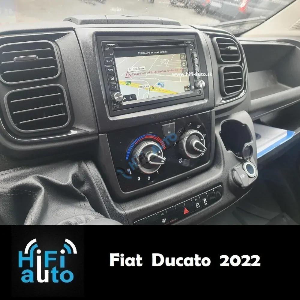 ANDROID 14 Fiat Ducato od 2022 autorádio