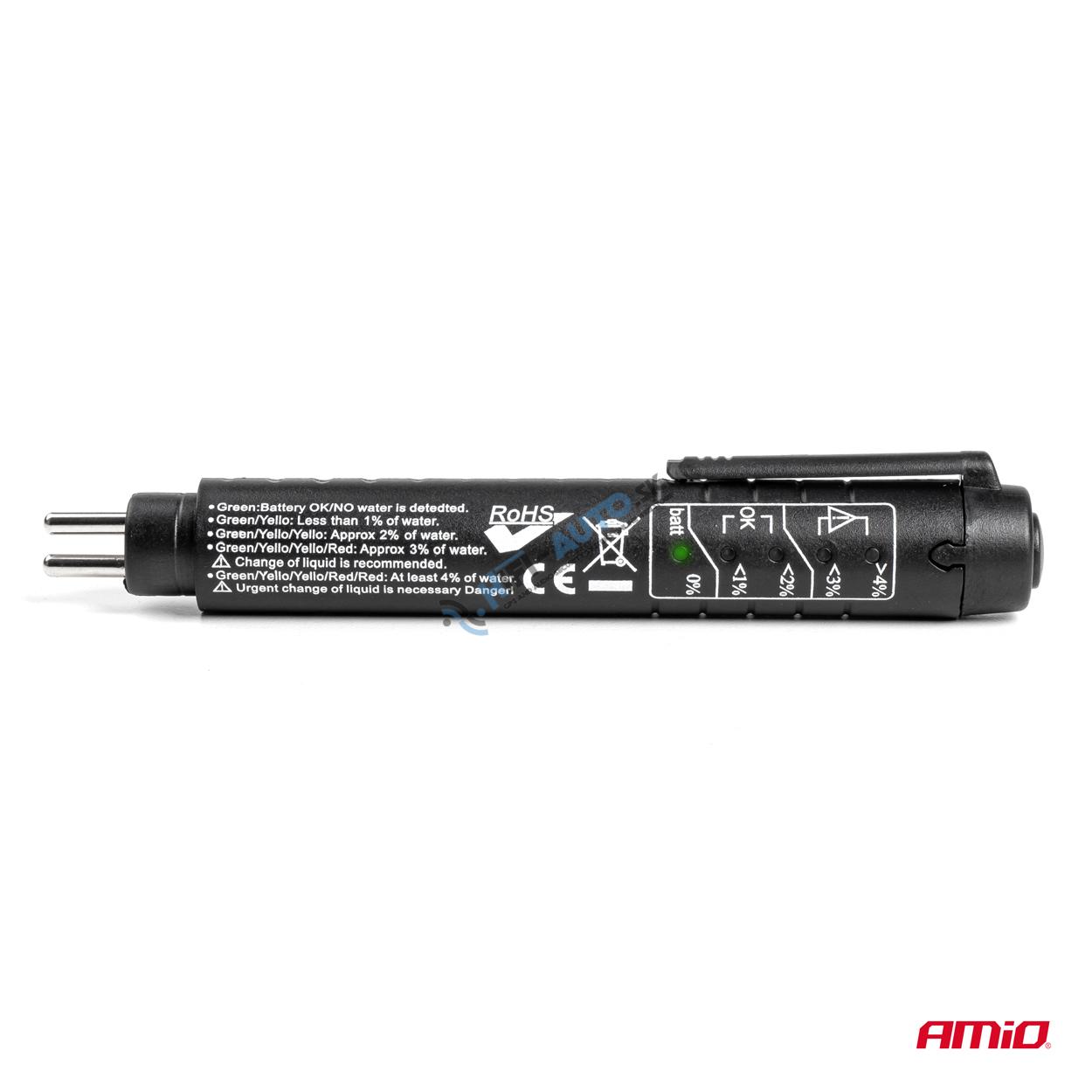 Tester brzdovej kvapaliny