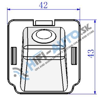 Cúvacia kamera MITSUBISHI Outlander,Peugeot 4007,Citroen C-Crosser