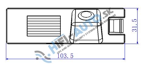 Cúvacia kamera OPEL 