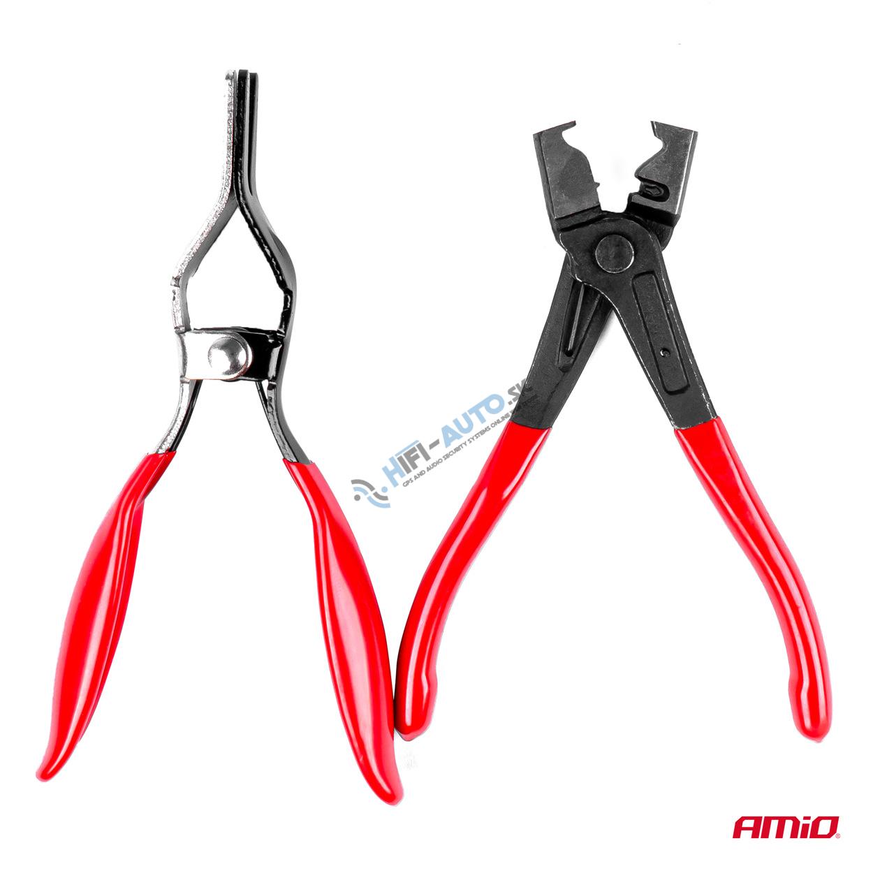 Sada klieští na hadicové spony 9ks