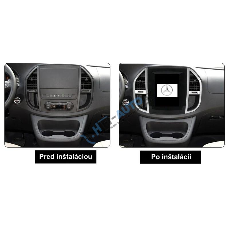 ANDROID 15 Mercedes Vito W447 TESLA style autorádio