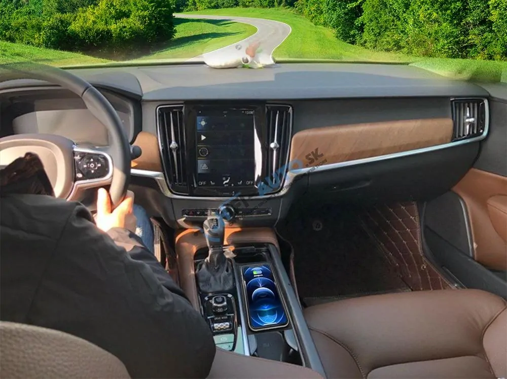 Qi indukčná nabíjačka telefónov Volvo XC90 2015-