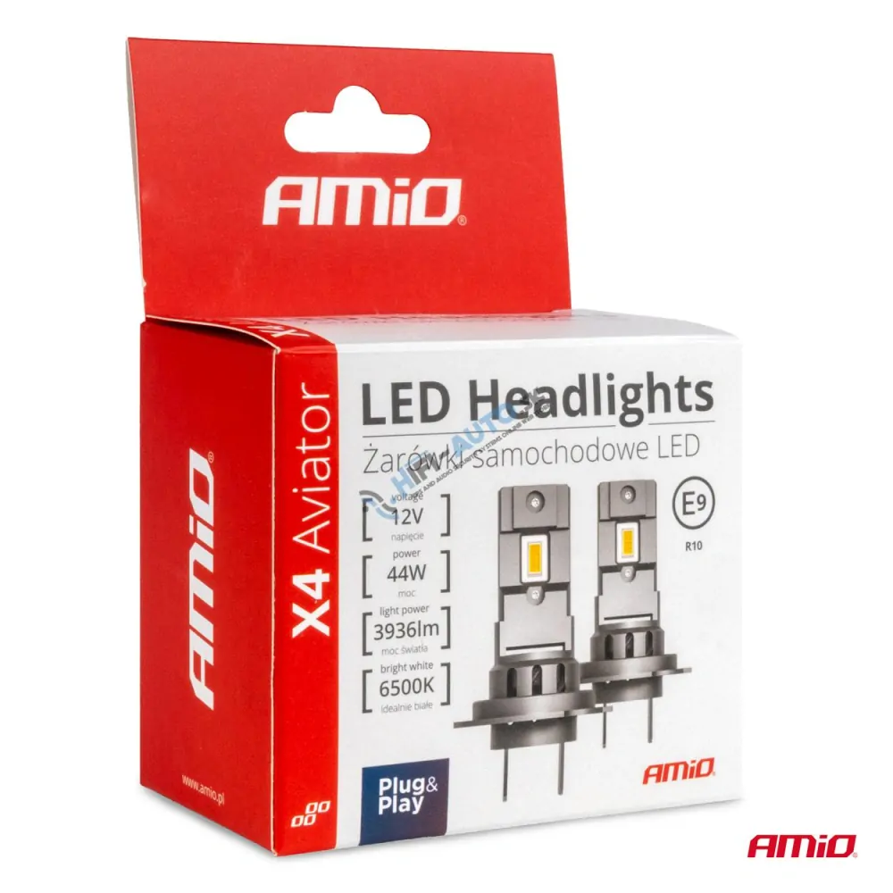 LED prestavbová sada HB4 9006 6500K max 44W X4-series AVIATOR