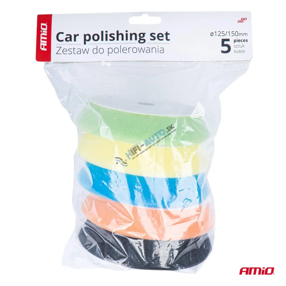 Súprava leštiacich špongií