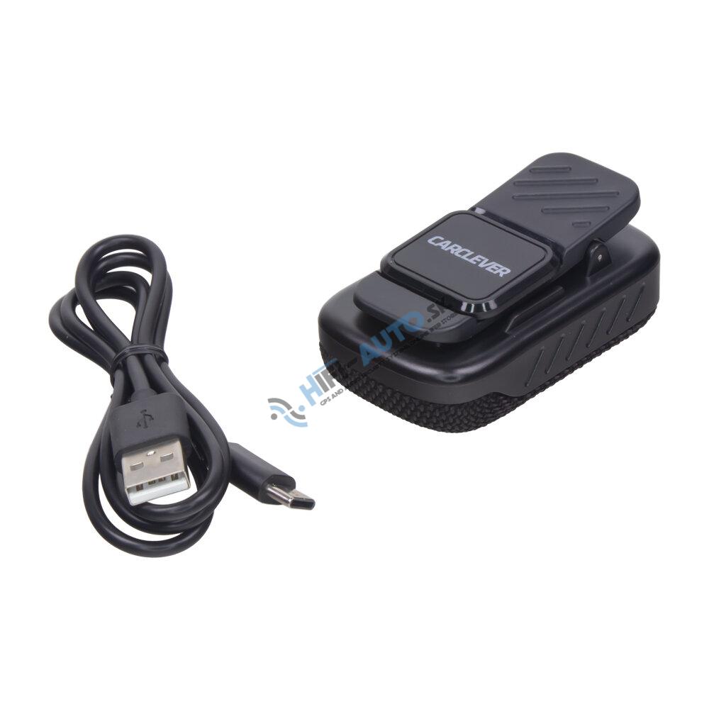 Carclever Hands Free / Bluetooth mini reproduktor, vodeodolný, IPX5