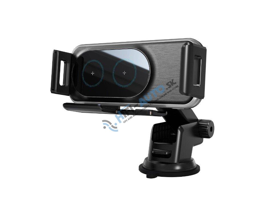 Držiak s Qi dobíjaním, motoricky ovládaný s dvojitou cievkou, horizontálna/vertikálna pozícia