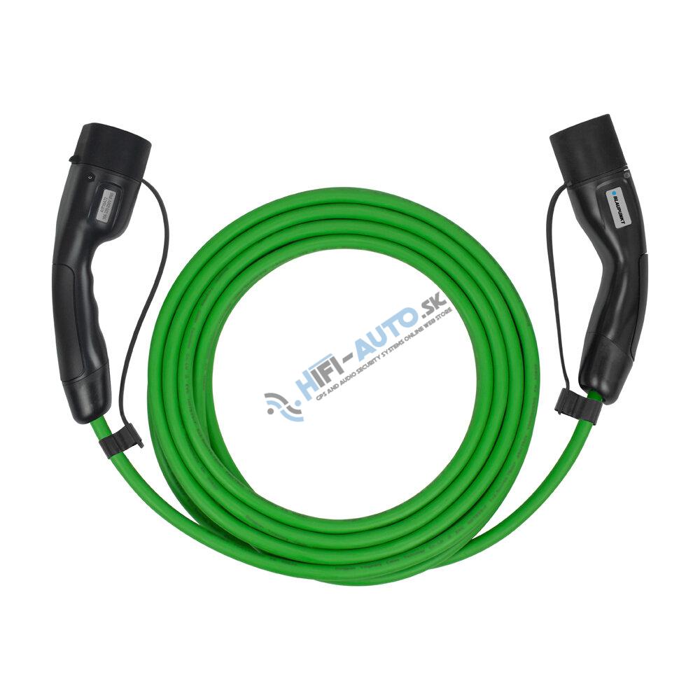 BLAUPUNKT nabíjací kábel pre elektromobily 16A/1fáza/Typ2->2/8m