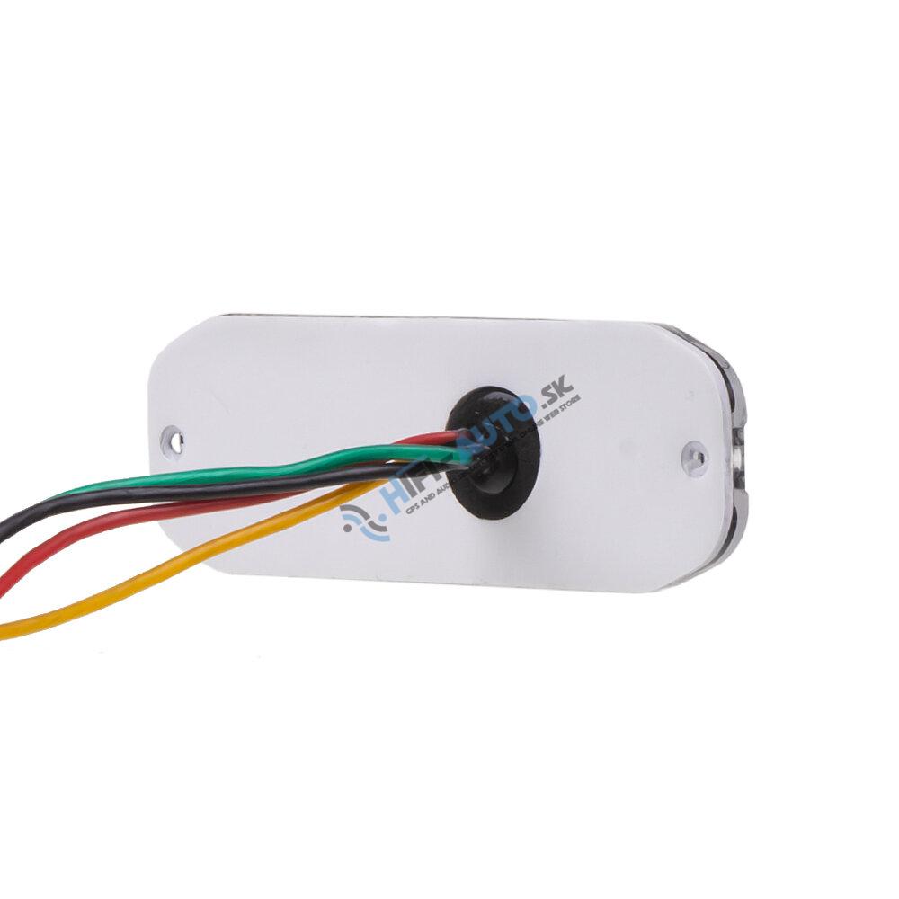 PROFI SLIM výstražné LED svetlo vonkajšie, modré, 12-24V, ECE R10